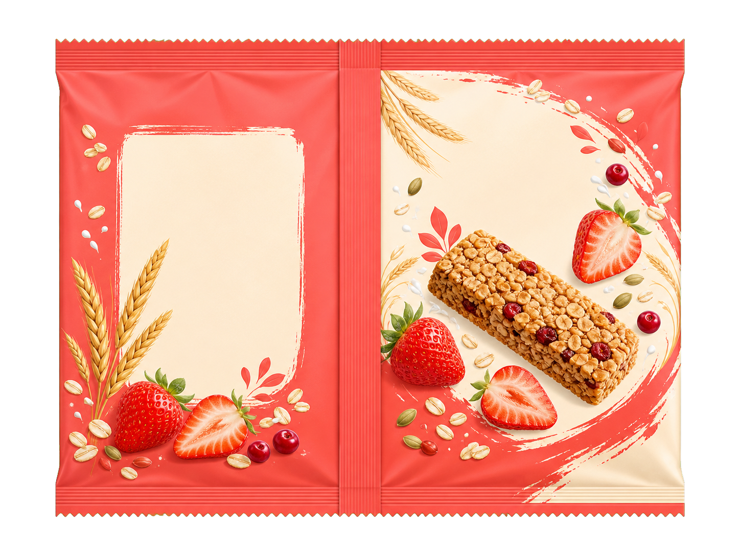 零食包装设计 Food packaging flat artwork reference