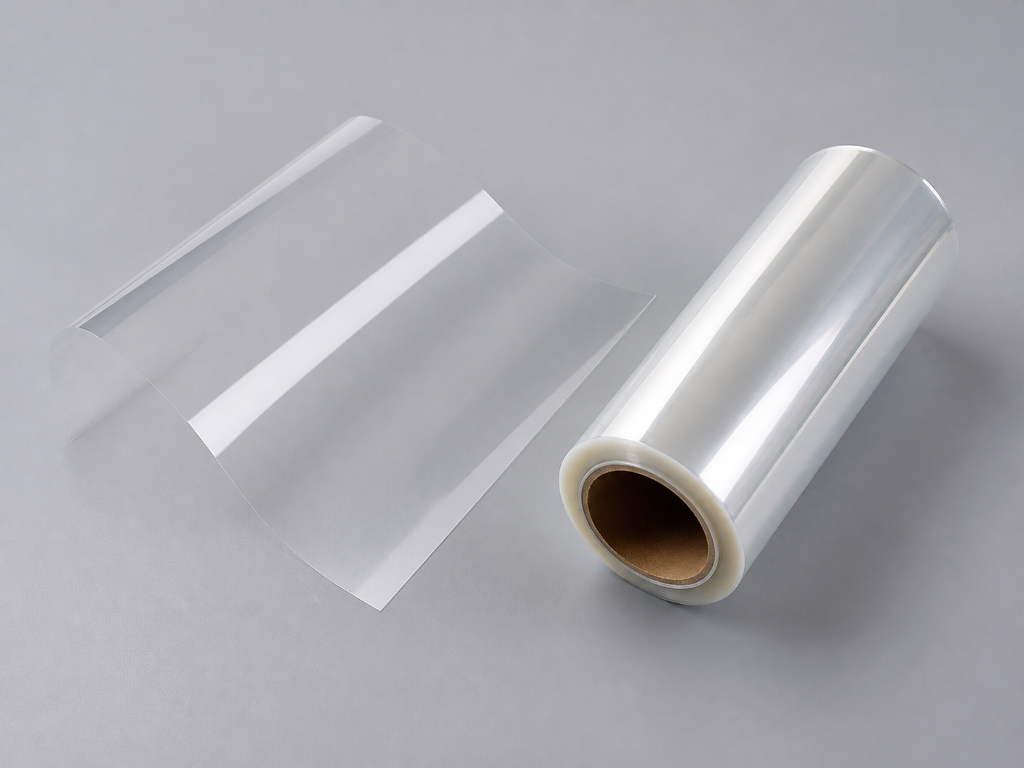 PET PE clear flexible packaging material